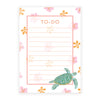 Hibiscus Turtle Notepad