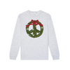 Holiday Peace Wreath Long Sleeve