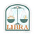 3.5" Libra Vinyl Sticker