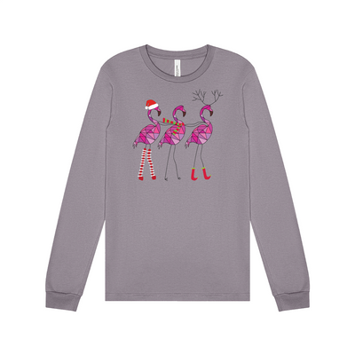 Holiday Flamingo Long Sleeve