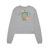 Hibiscus Turtle Classic Crewneck